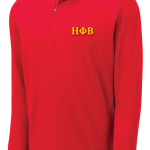 Eta Phi Beta Embroidered Quarter-Zip French Terry